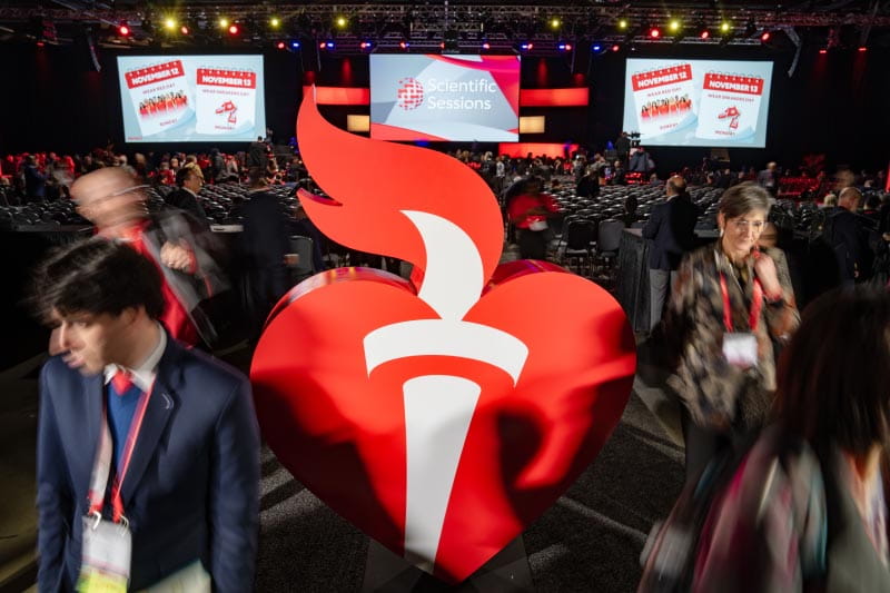 International AHA meetings including the annual Scientific Sessions illuminate the latest findings in heart and brain health for professional audiences. (Photo by 91Ƶ/Zach Boyden-Holmes)